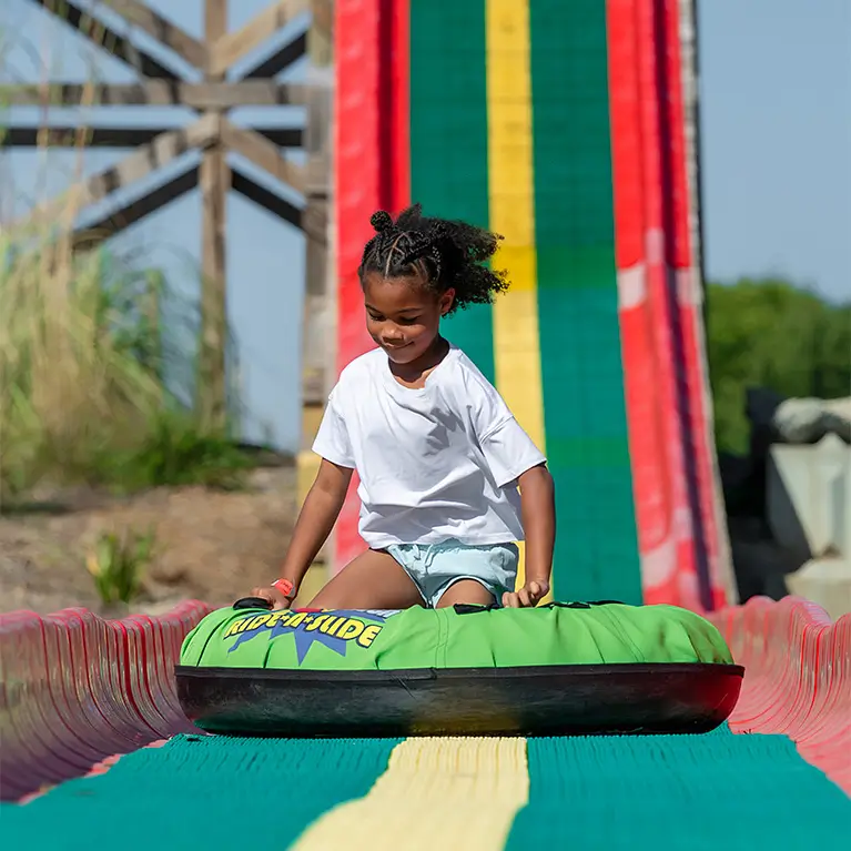 Kids love to visit Appleberry Orchard play area and petting farm while mom and dad love the fresh, homemade pies and breads in the farm market, at Appleberry Orchard in Donnellson, Iowa.