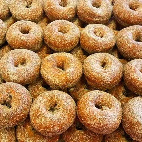 Made from scratch, homemade pies, breads, and cookies using fresh apples and berries, all at Appleberry Orchard in Donnellson, Iowa. 